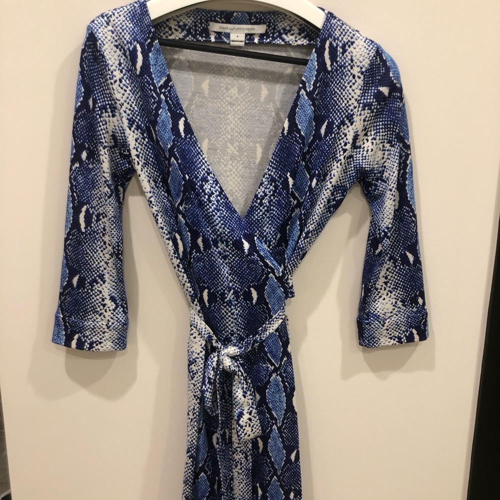 DVF wrap dress